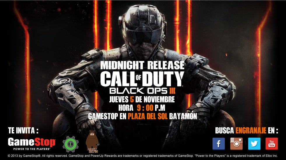 Engranajepr's tweet photo. #MidnightRelease
A solo 4 Dias...
¿Estas Ready?
Más detalles en Facebook.
#EngranajePR https://t.co/TdPyayjcMw
