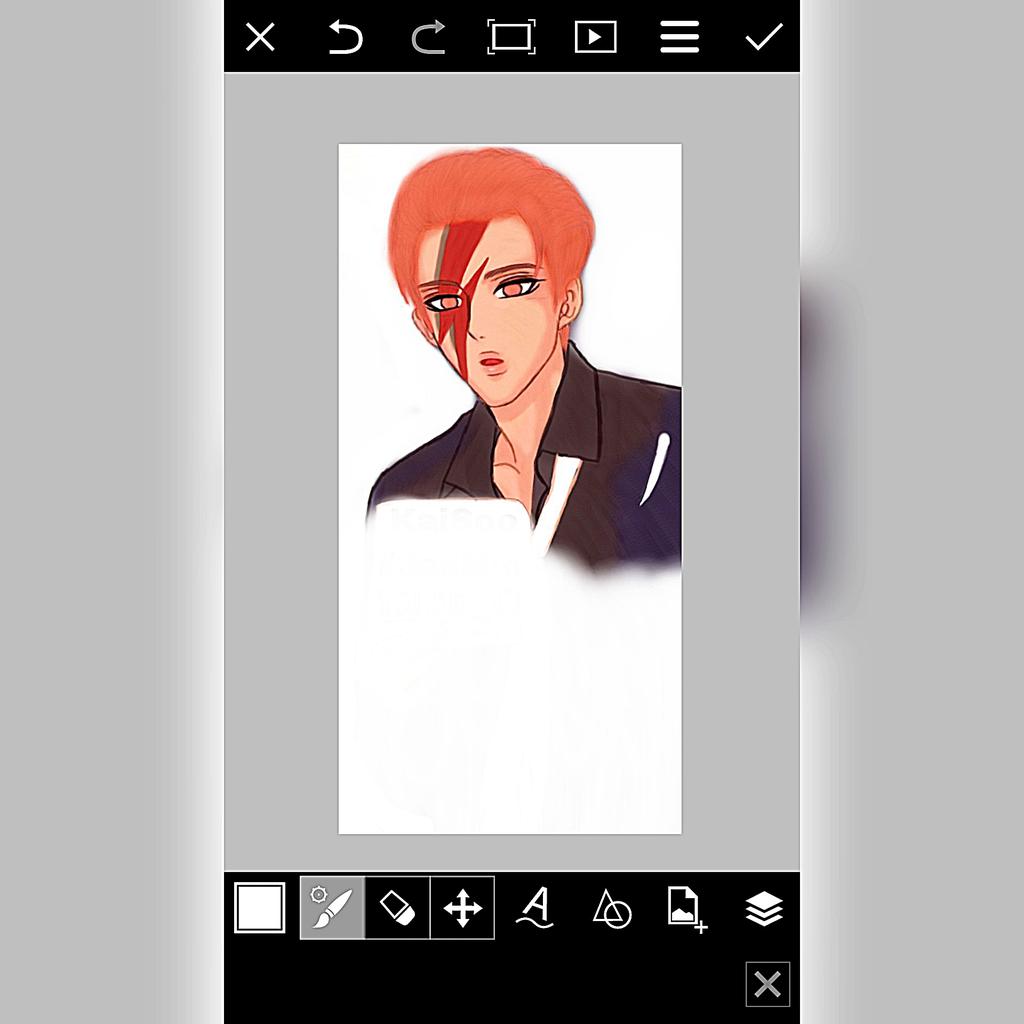 Sajjadcj2's tweet photo. My New Drawing Kim-Kai With Samsung Galaxy Note3 https://t.co/l2t1rB2nFK