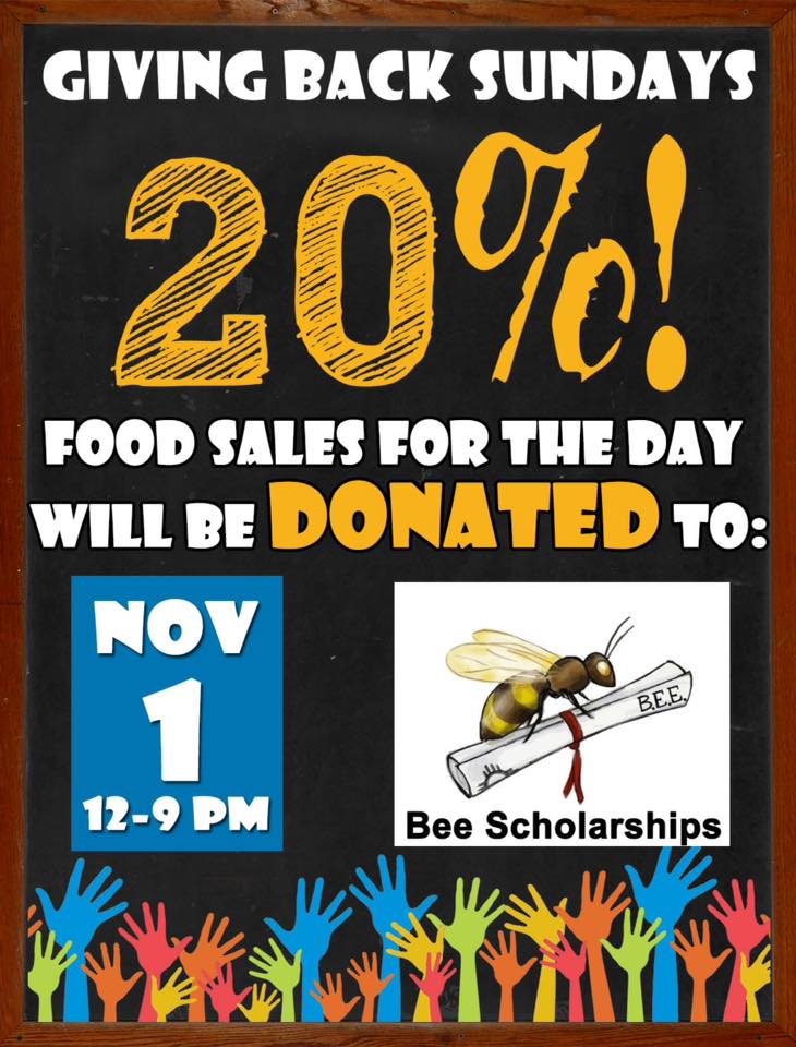JorgeDeBurque's tweet photo. #Albuquerque! Today 12-9pm B2B in #NobHill is hosting a Giving Back Sundays for our #nonprofit @BEEScholar. Stop by! https://t.co/lyrHrfCnIK