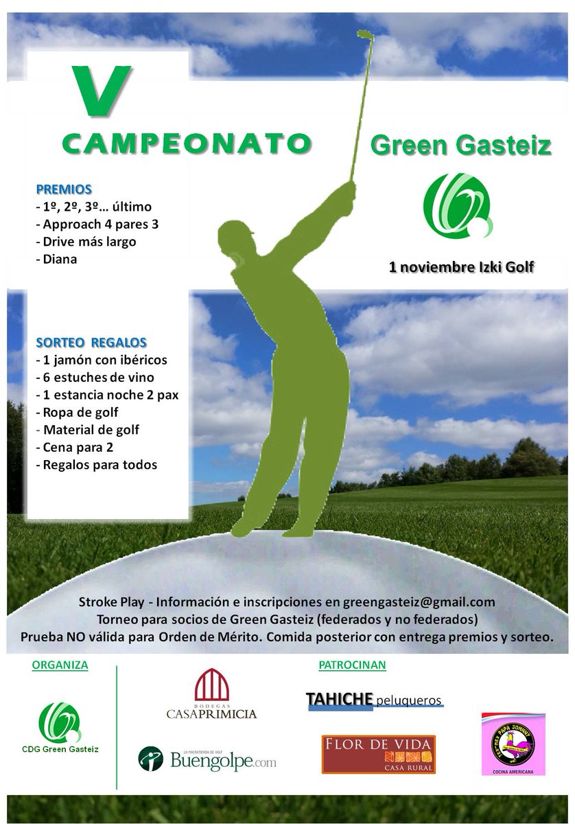 GreenGasteiz's tweet photo. 👏👏👏👏👏
@papajohnnysbar #TahichePeluqueros @CasaPrimicia @TiendaBuengolpe #CasaRuralFlorDeVida #CampeonatoGreenGasteiz https://t.co/1BtU9b7ohj
