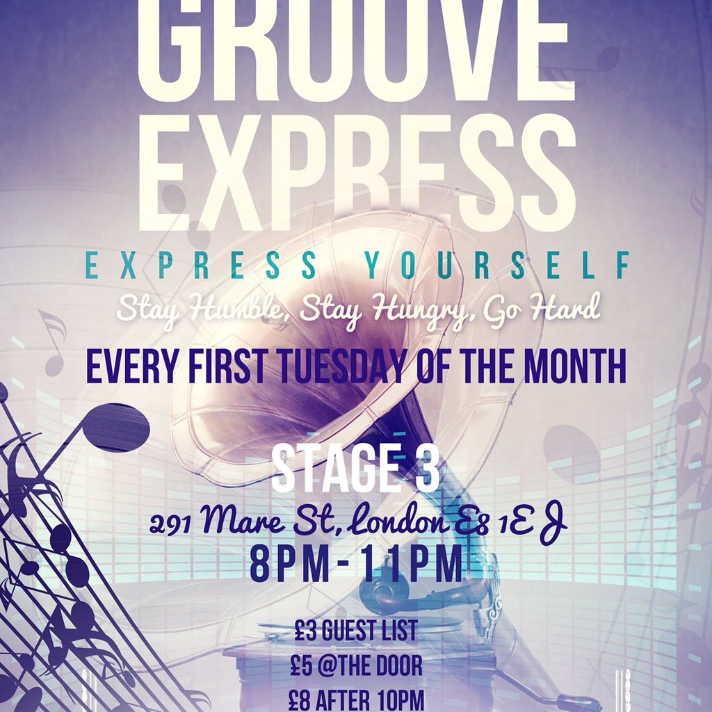 StevieMacMD's tweet photo. #GROOVEEXPRESS G-List £3, #HappyHour 8-9pm cheap drinks and free tables https://t.co/3WNu084wny