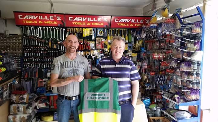 BlayneyCFR's tweet photo. Thank you to Carville's Tools &amp; Weld Castleblayney Co Monaghan for sponsoring this month's Save a life Campaign https://t.co/zWWxFRlrBI