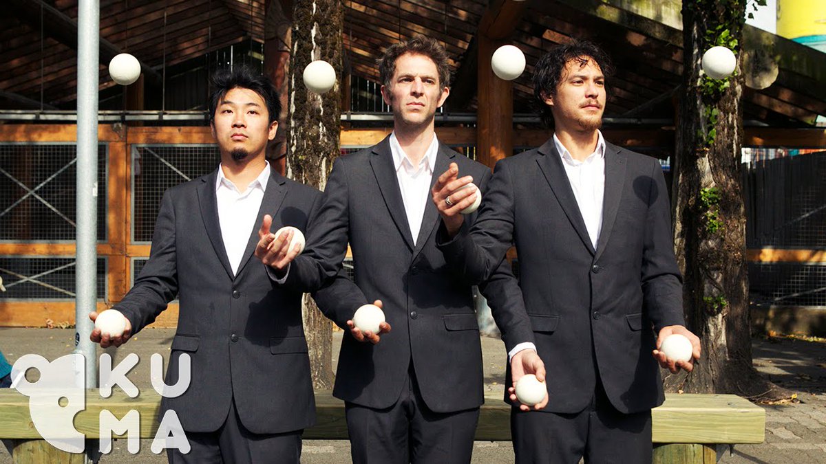 thekidshouldsee's tweet photo. Gentlemen who juggle = @newConformity + @kumakumafilms. #video https://t.co/NughLrZTam https://t.co/v3lXkkmujm
