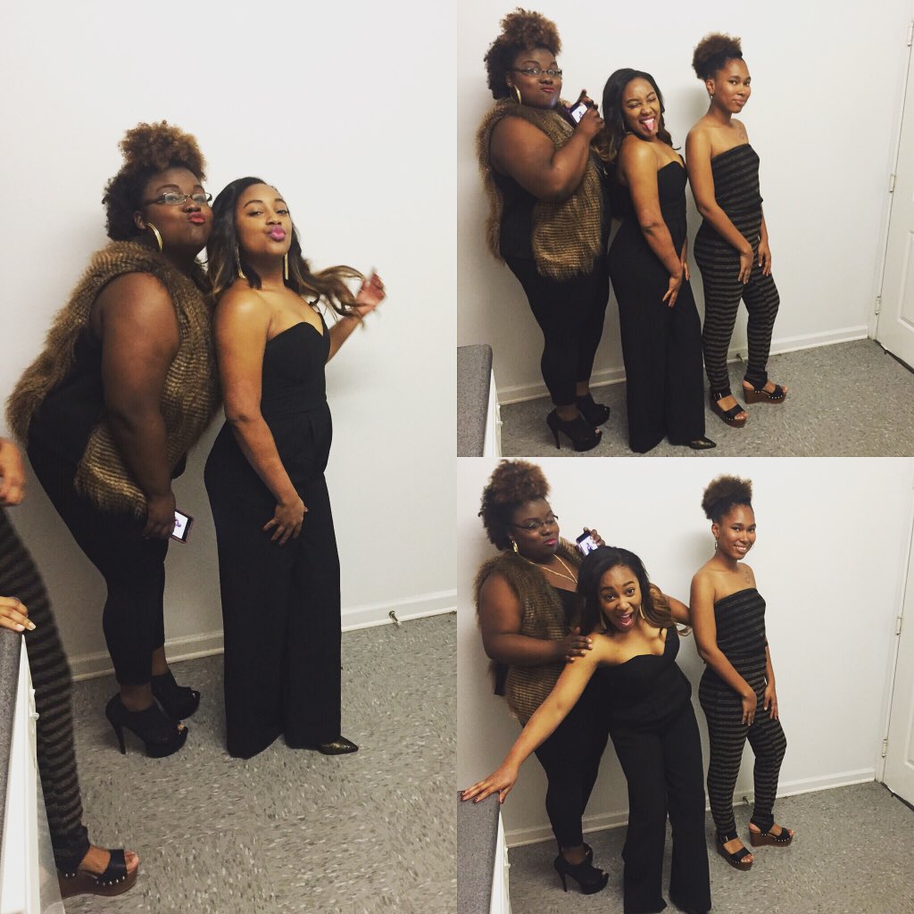 Honey_bee46's tweet photo. My A one's since day 1️⃣🎃🍾🕸🕷#nccuhomecoming2015 https://t.co/Lo7yWtMRLm