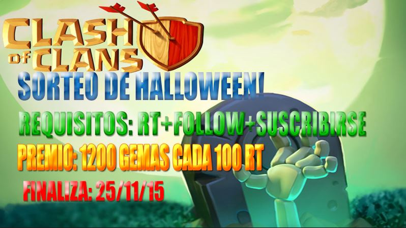 RatzClash's tweet photo. SORTEO ESPECIAL DE HALLOWEEN!! 
RT+SEGUIR A @RatzClash +SUSCRIBIRSE https://t.co/fMVijtGOs8
CADA 100 RT 1200 GEMAS! https://t.co/EHSIESroaN