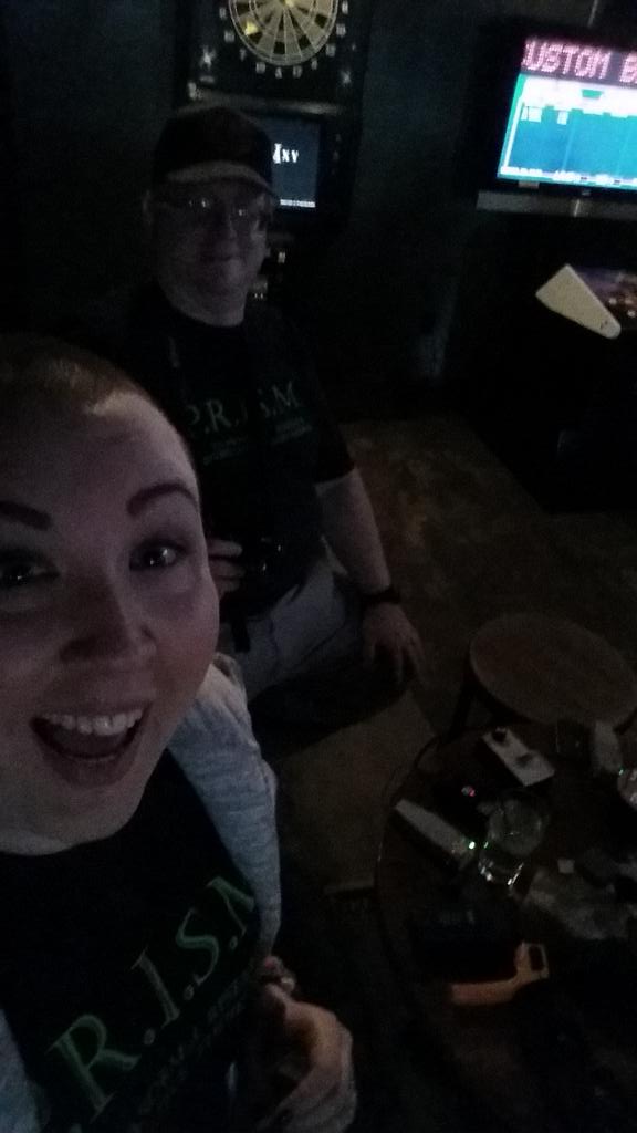 CeeLaPow's tweet photo. PRISM representing at the #HauntedHangover 3D bar tour! https://t.co/WBOnX8W57g