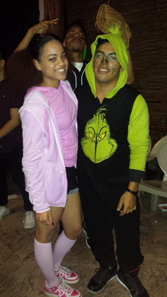 pelipopmx's tweet photo. Dejia Mouton❤😍&amp; @EricHarleston 😎yeeah! Halloween Party 🎃 #Halloweenparty #dancers #SoReal #loveit #socoool #OJD https://t.co/hVvqtU2W8T