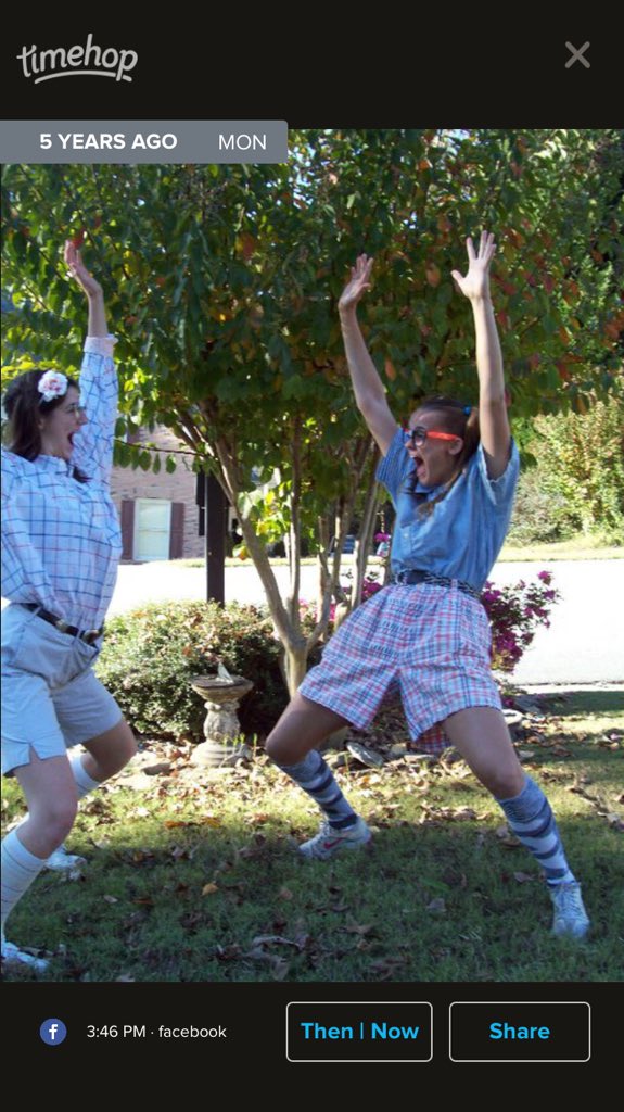 Millehow's tweet photo. thank you timehop for bringing this into my day https://t.co/n95R5c4dOg