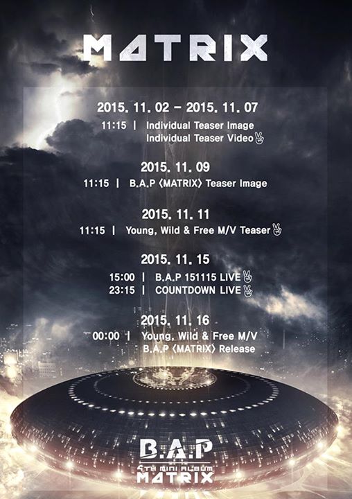 kor_celebrities's tweet photo. B.A.P - 4TH MINI ALBUM「MATRIX」 SCHEDULE POSTER  https://t.co/ChhbWbk6Nv https://t.co/WwBRmdgDkA