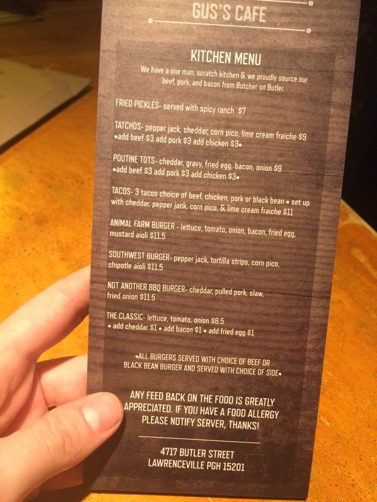 gusscafe's tweet photo. It's been a while guys! Here is our new selective menu! https://t.co/PXx6FAemB7