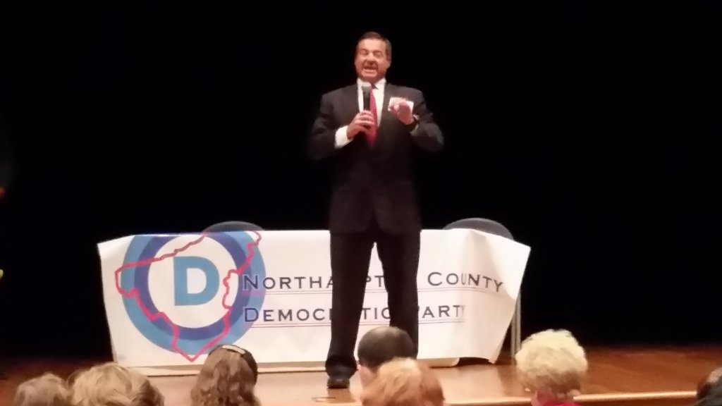 WorkersStand's tweet photo. David Wecht completes full house of Dem Sup Ct candidates at GOTV rally in Norco. https://t.co/UiKbOBQbeq