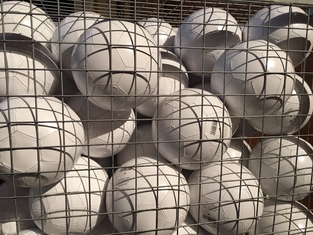 SportsValues's tweet photo. We've got balls! Hundreds. Come see why as we open up #WSVS @SportsValues w/ @TheCapeArgus @HandaHaruhisa #Peace https://t.co/v72QaNqp3k