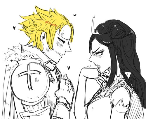 "Think nothing of it. It was just a roleplay because the guild insisted on Halloween entertainment."