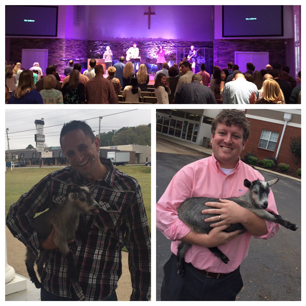brianmills247's tweet photo. Always a good Sunday when you have a Goat with you. #EBCNorthCampus #EBCJackson https://t.co/hu2wqUdVps