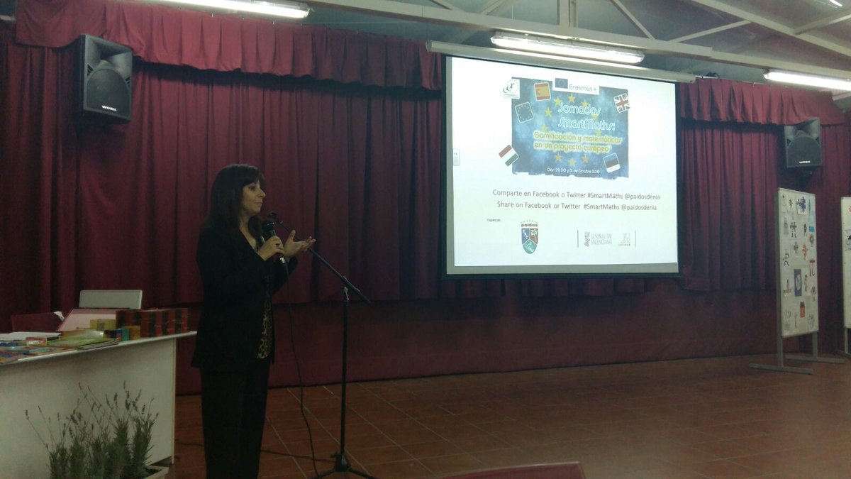 PaidosDenia's tweet image. #Smartmaths gracias a Maria Jose Rodero por facilitar tanto la organización y acompañarnos cada día