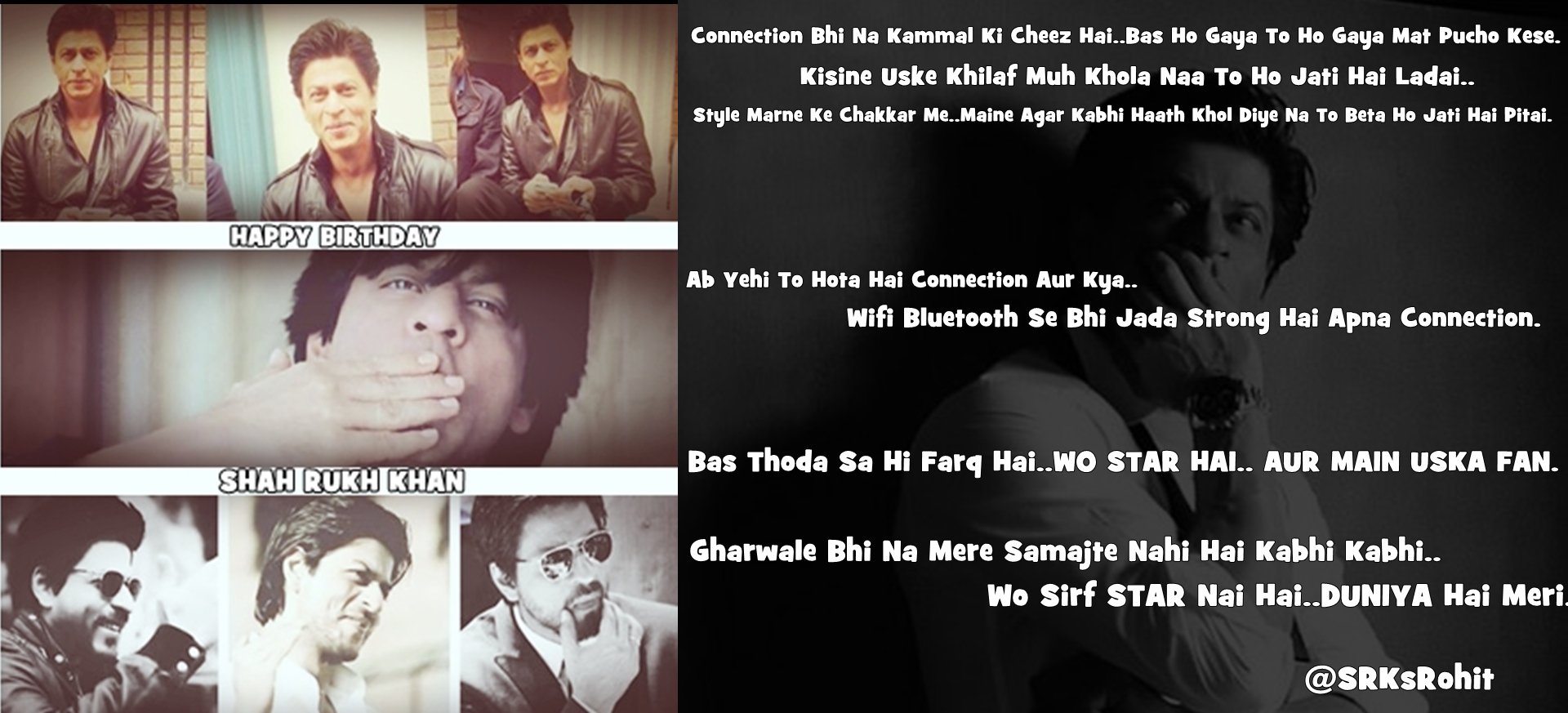 Happy Birthday SHAHRUKH KHAN. 