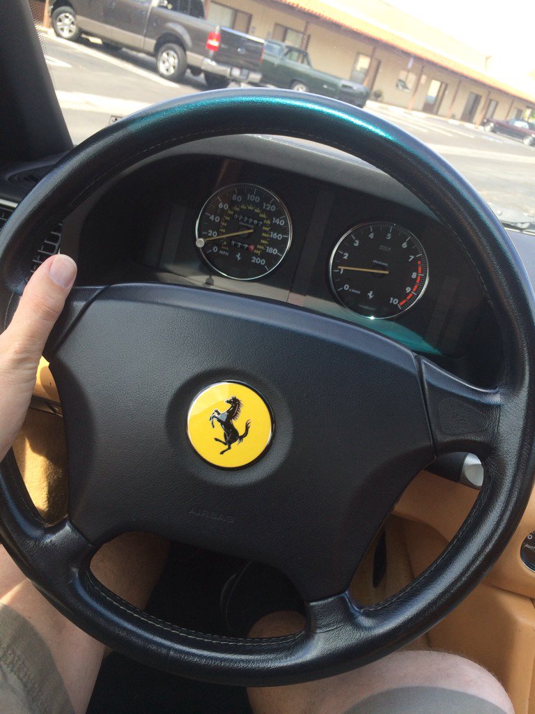 RomanceWithRust's tweet image. The 456GT six speed now for sale