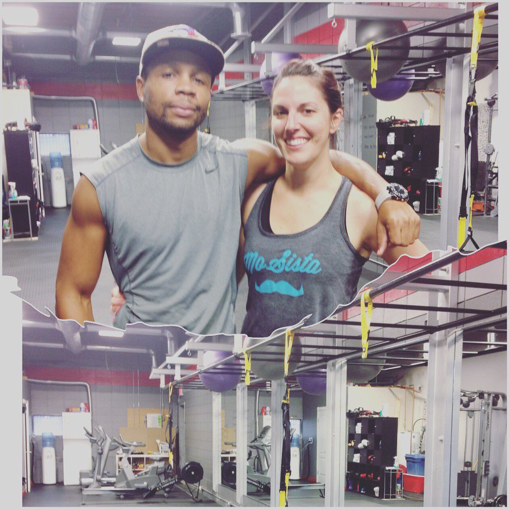 Great workout at #bodyarchitect with Tyson!  How are you moving today? #movechallenge #yegmo #movember #mosistasedm