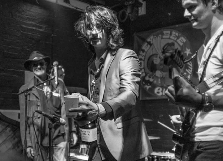 <a href="/YellowArch/">Yellow Arch Studios</a> <a href="/DowntownRoots/">The Downtown Roots</a> <a href="/Downtown_Moz/">Moz</a>  <a href="/MudcatsBlues/">Mudcats Blues Trio</a> 
Raising a glass to our very own, Martin Bedford !