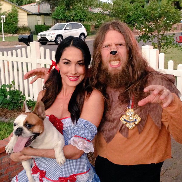 Daniel Bryan Brie Bella Dog