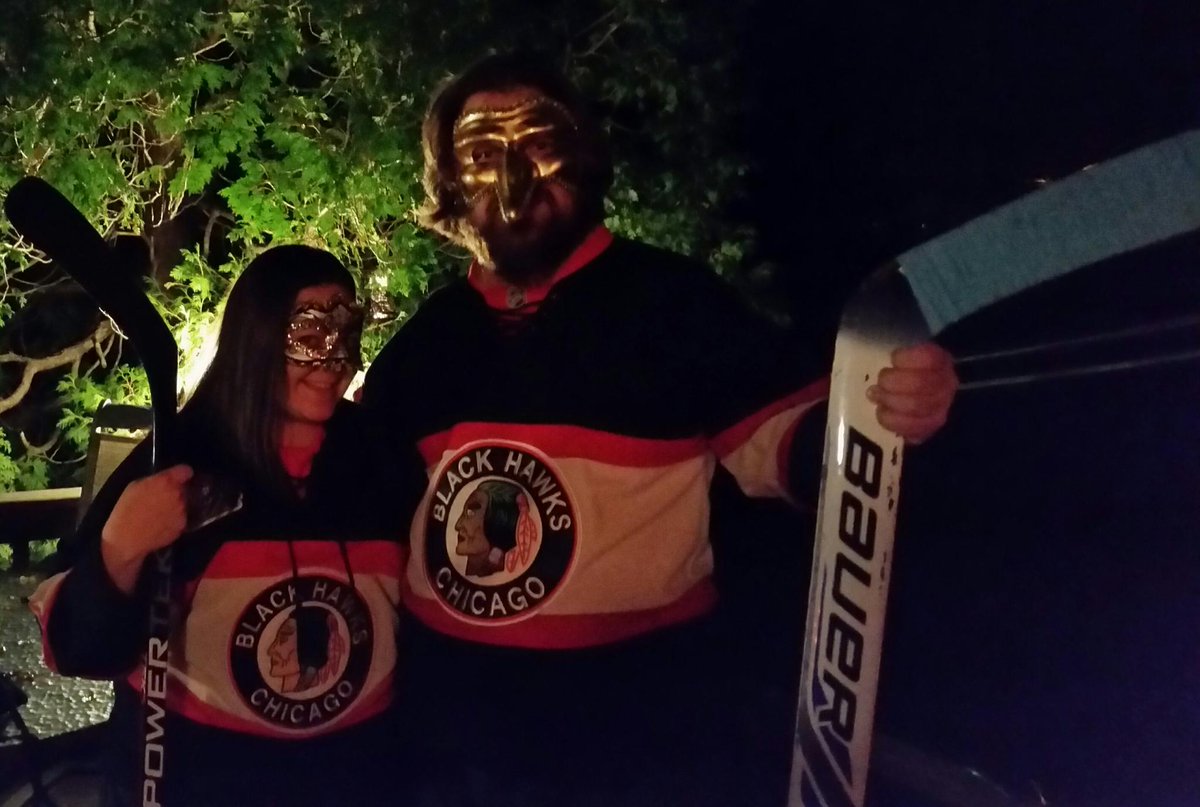 #csnhalloween #nhlblackhawks