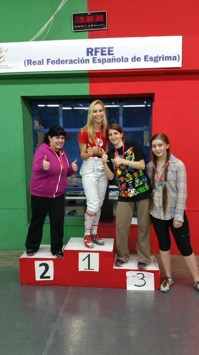 Enhorabuena a la Campeona femenina de Octubre, Rocio Armas Fernandez