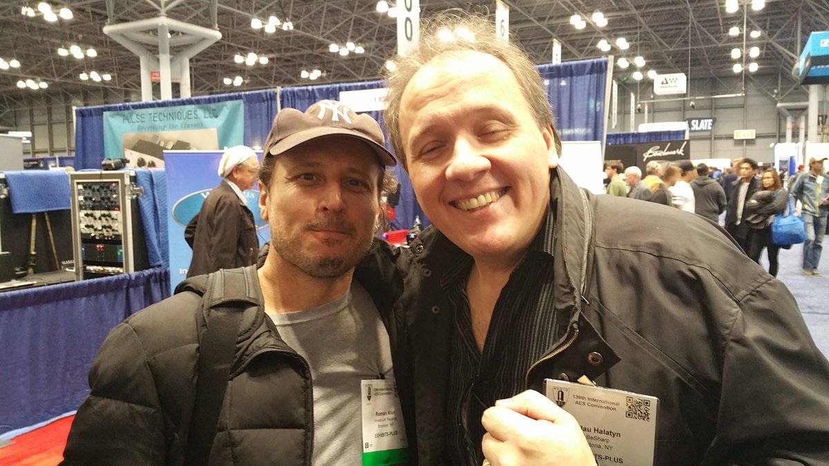 SlauBeSharp's tweet photo. @RKromanklun ran into me at #AESor… or did I run into him ;) https://t.co/gOq6YzvgPH