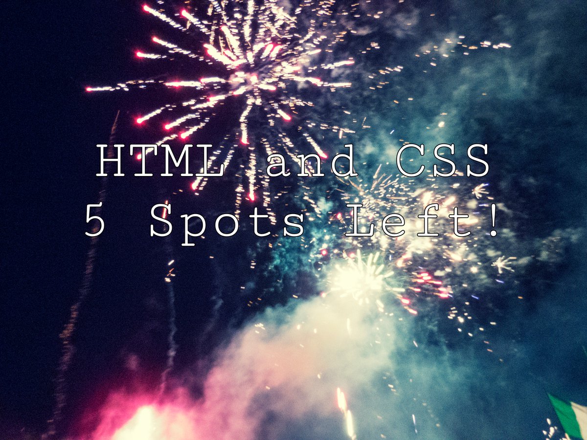 CodingLDN's tweet image. Just 5 spots left for our next meet-up @CampusLondon on 12th Nov! Sign up here meetup.com/Codecademy-Lon… #HTML #CSS