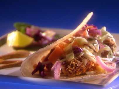 This #USCatfish Taco recipe boasts Cilantro Lime Slaw &amp; Chipotle Cream Sauce! #FeelGoodFood bit.ly/1X9m5sp