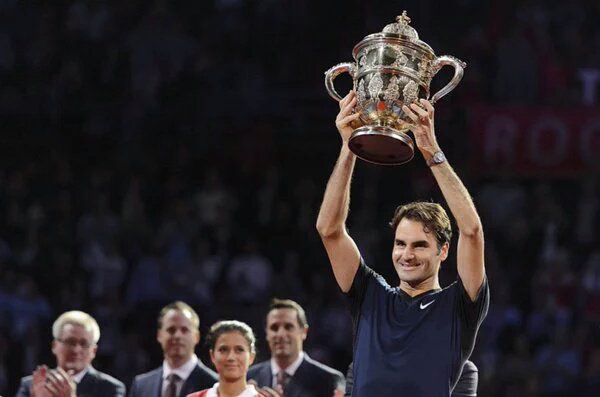 RFansArgentina's tweet photo. Fotos de la ceremonia de premiaciΓ³n #Basel #RF88 https://t.co/SaDww4jUp4