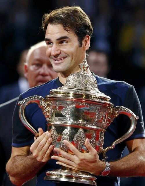 RFansArgentina's tweet photo. Fotos de la ceremonia de premiaciΓ³n #Basel #RF88 https://t.co/SaDww4jUp4