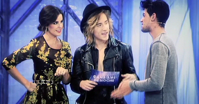 teleaudiencias's tweet photo. ¡Los chicos de Auryn llegan a 'Cámbiame de noche' con una gran sorpresa! El miércoles a las 21:50h en Telecinco. https://t.co/Fgr1ghUtJk
