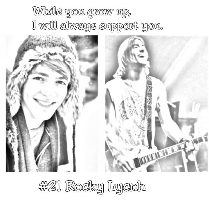  Today 21 years ago one of the people that change was born my life: Rocky Lynch happy birthday!   