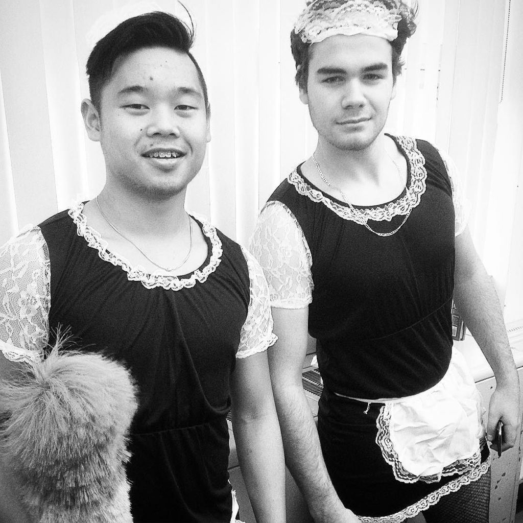 VimyAcademy's tweet photo. A big THANKS from the 2016 Grads to everyone that participated in the #MaidForADay fundraiser #vimyproud #co https://t.co/bOLU5fzfx5