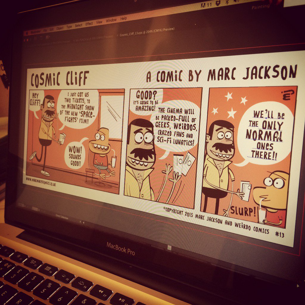MARCmakescomics's tweet photo. @russellhope @karlitowallace @BarnabyFestival @TransmissionXFM #cosmicCliff live #comic FINISHED! #Macclesfield https://t.co/dkpLgQEXw7