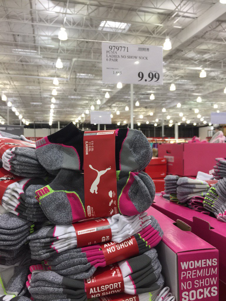 costco womens puma socks