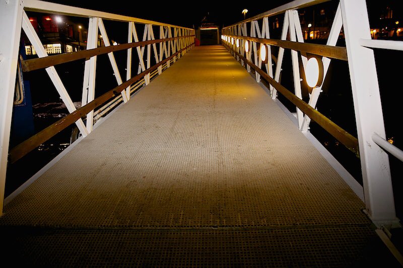Walking the #gangway #ConwyMarina #NorthWales #boating <a href="/Directory_Wales/">Directory Wales</a>