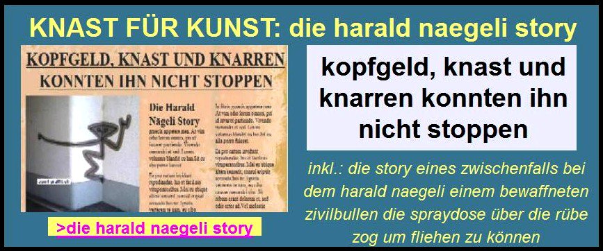 #knast für #kunst: die #harald #naegeli #graffiti story.mit exklusiven fotos. zark.ch/Knast_fuer_Kun… #haraldnaegeli