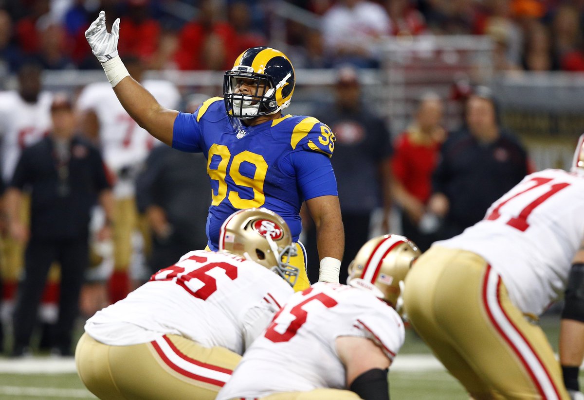 RamsNFL's tweet photo. #Rams Defeat @49ers, Improve to 3-0 in NFC West #SFvsSTL 

GAME STORY: https://t.co/u0Bp9jLA3Q https://t.co/gTSeTqEXfV