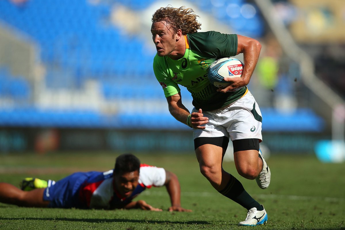 .<a href="/Blitzboks/">Springbok Sevens</a>' Werner Kok takes home the Men's Sevens Player of the Year Award at the #WorldRugbyAwards