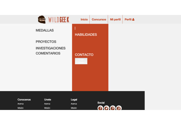 JuanPa's tweet image. #WildGeek es una plataforma web que ayuda a crear un vínculo entre empresas y programadores a base de concursos.