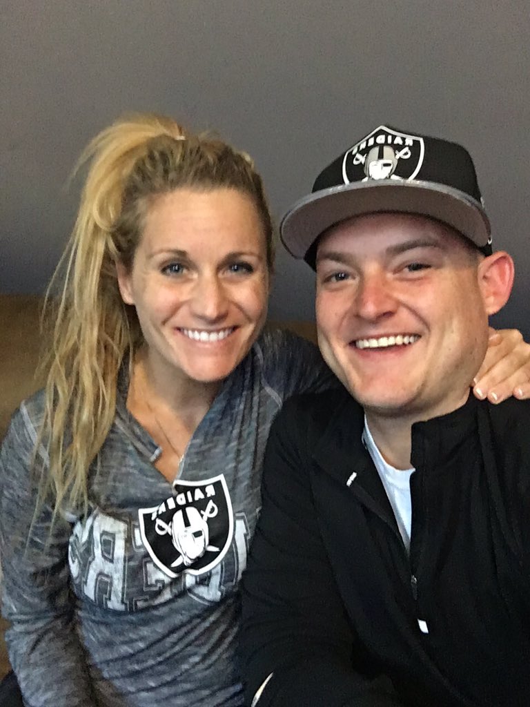 krysten06's tweet photo. Raider nation. #marriedintoit https://t.co/6GBxCc5dNy