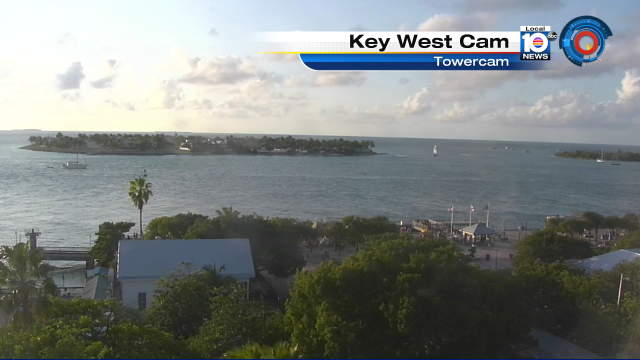 Gorgeous end to the weekend!  What a shot from the Key West towercam. @TrentAricTV has your forecast tonight at 6pm https://t.co/Fxy4yfQVfO