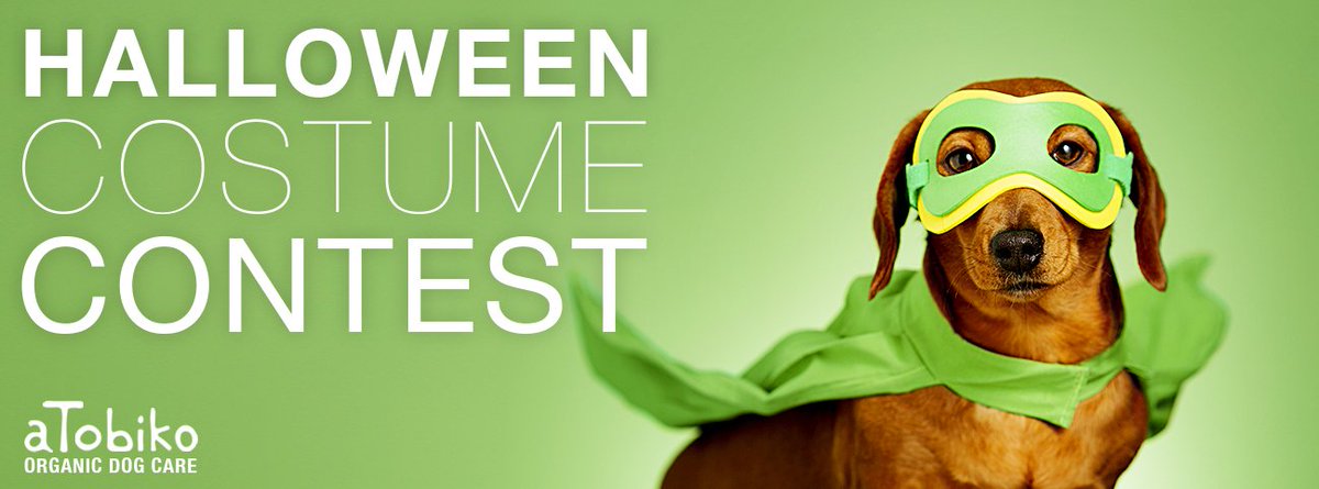 atobiko_organic's tweet photo. #Dog #Halloween #Costume #Contest to win $320 of Organic Dog Care Products by aTobiko https://t.co/xz5pEum0x1 https://t.co/sk1zTwsNRz