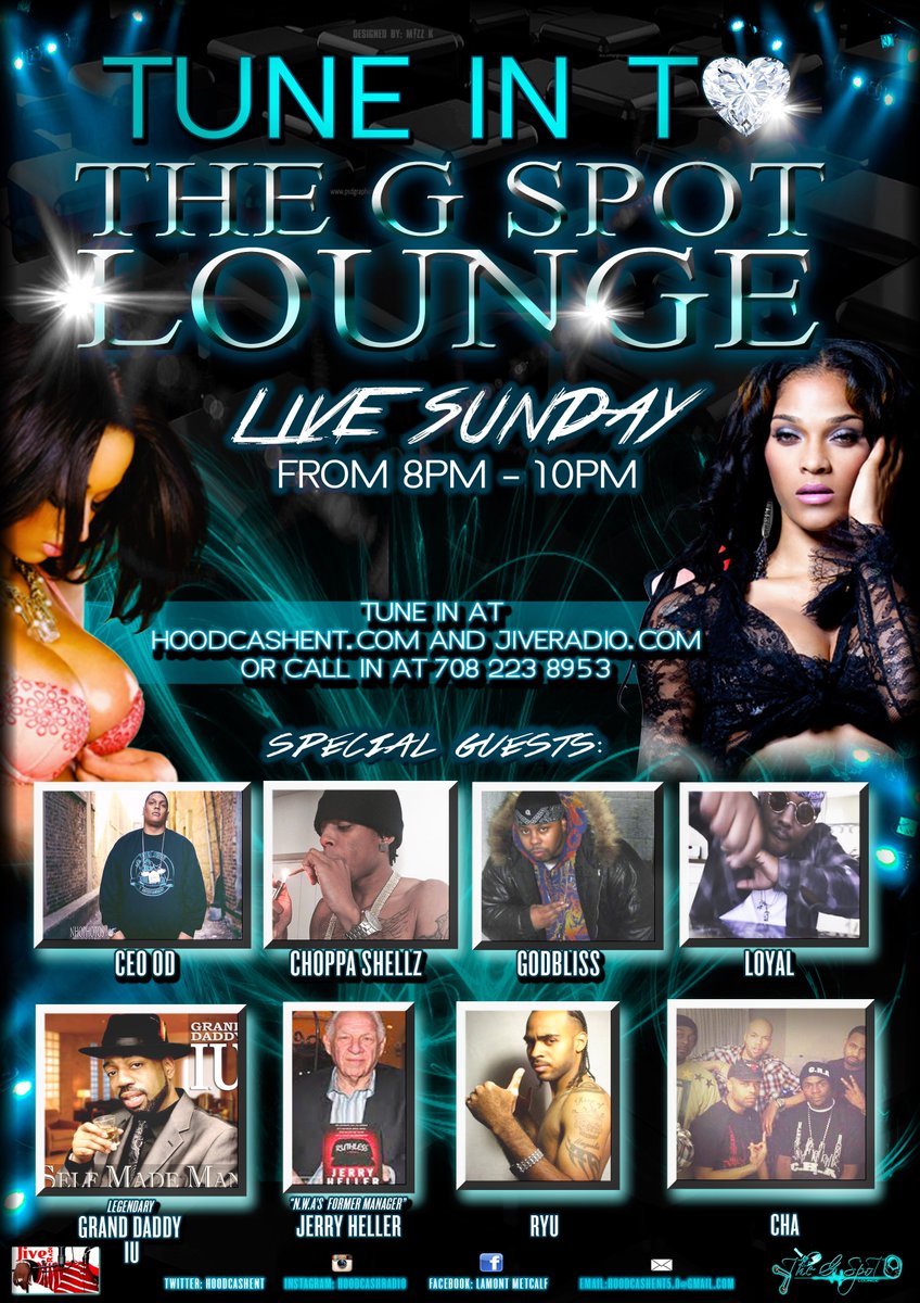 Hoodcashent's tweet photo. check out the homie  @loyal24k  2nite on The G Spot Lounge on https://t.co/y1XmLbTQfQ frm 8p-10p https://t.co/F1bhCe2IzY