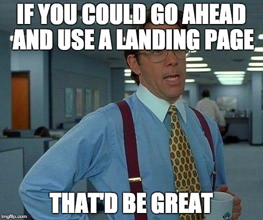 hootsuite's tweet photo. The importance of landing pages and the low-down on it's converting powers: https://t.co/H9HbPWYpD2 https://t.co/gjUizm6GvK