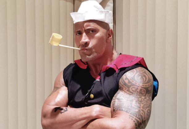 EW's tweet photo. See Hollywood's best Halloween costumes, from @TheRock to @KatyPerry: https://t.co/WMcyZYgO2J https://t.co/QxA8l49N0c