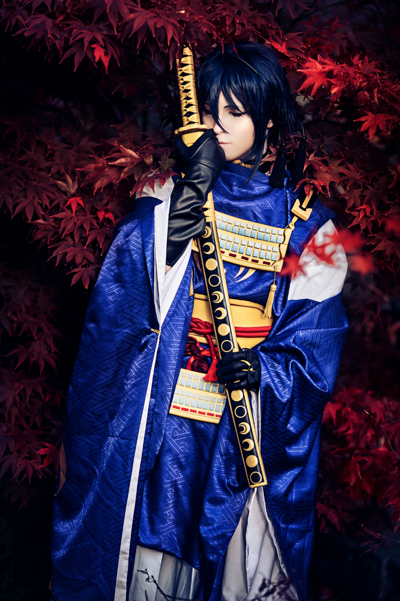 FloremSpiritus's tweet photo. I love @h0neycut as Kogitsunemaru & @Homo_Ouji as Munechika! Much love! <3 #plantporn #shootingpreview #toukenranbu https://t.co/BASFrbkIcX