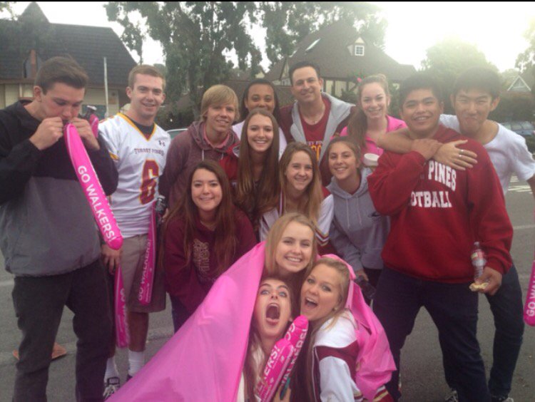 HongDominguez's tweet photo. Back to the Good Old Days. So greatful to the man who made @TorreyPinesHS what it is today. #TP4C #CoachC&Squad https://t.co/jBulhfn5m2