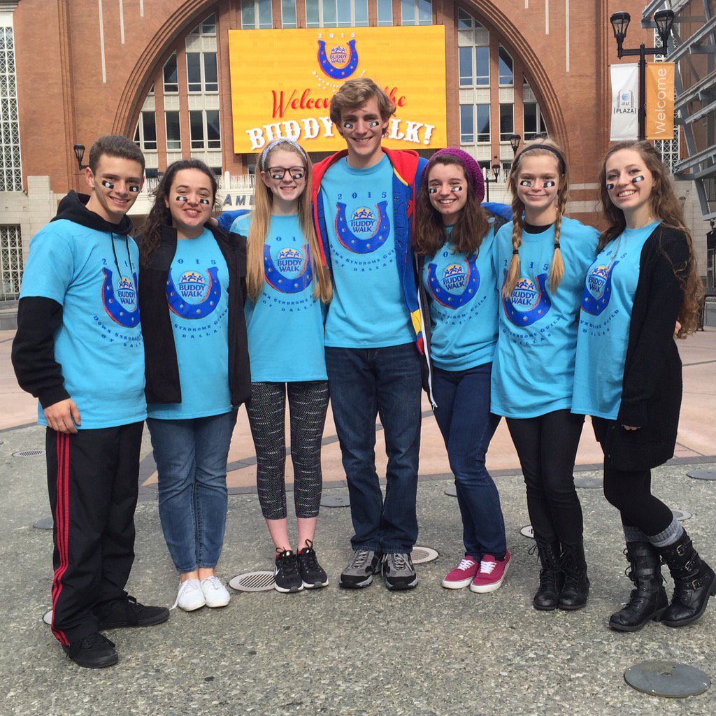 LettTheatre's tweet photo. RETC @ Buddy Walk today! #DownSyndromeGuildofDallas #buddywalk2015 https://t.co/sF5583A1zP